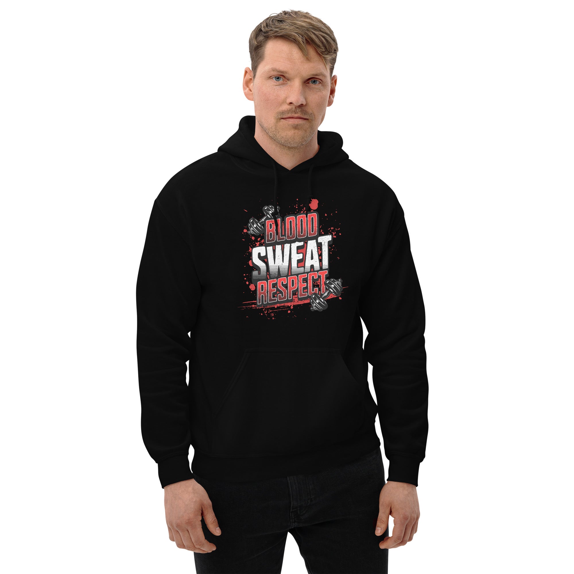 Blood sweat and respect hoodie hotsell